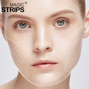 Nutritiva con etiqueta privada cara <span class=keywords><strong>oro</strong></span> máscara de colágeno ingrediente principal de la máscara facial de la hoja - Product Image 1