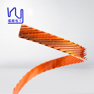 مختلفة الحجم مسطحة/مستطيلة Litz الأسلاك ، متعددة الذين تقطعت بهم السبل المغناطيس كابل أسلاك مجدولة لالمحولات - Product Image 4