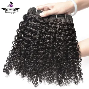 100% Trinh Nữ thực sự Cô Gái Tóc afro kinky tóc xoăn Mông Cổ cô nhập khẩu tóc