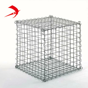 <span class=keywords><strong>Mur</strong></span> de soutènement de <span class=keywords><strong>Gabion</strong></span> de forme de trou carré de panier de pierre de jardin de grillage soudé galvanisé à chaud avec le service de traitement de cintrage - Product Image 1