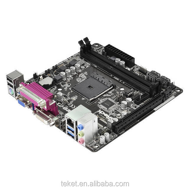 Asrock оригинальная мини-itx плата AMD AM1 гнездо AM1B-ITX поддержка AMD Athlon 5350/5150 /Sempron 3850/2650