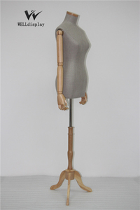 <span class=keywords><strong>Buste</strong></span> de <span class=keywords><strong>mannequin</strong></span> femme de haute qualité <span class=keywords><strong>avec</strong></span> <span class=keywords><strong>bras</strong></span> en bois - Product Image 4