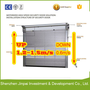 <span class=keywords><strong>1</strong></span> Thứ Hai Cuộn Lên Mở Tự Động An Ninh Màn Trập Hàng Rào Thiết Kế Mới Sắt Cổng Cửa Hiện Đại Cửa Công Nghiệp - Product Image 3