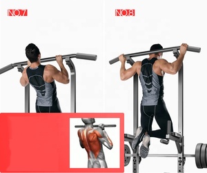 Ev erkek spor atleti ekipman barfiks demiri güç kulesi Fitness ekipmanları satılık - Product Image 3
