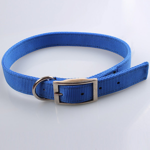 Vente chaude personnalisé plaine sangle en nylon <span class=keywords><strong>xxx</strong></span> vidéo chine chien collier de dressage - Product Image 3