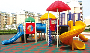 Tobogán de Parque Infantil Comercial, Juegos Infantiles al Aire Libre, Modelo QX-062A - Product Image 3