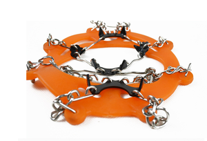 YTD YTD-014 <span class=keywords><strong>Ramponi</strong></span> Unisex in Metallo ad Alto Contenuto di Manganese Anti-Neve con Suola in Acciaio Inossidabile per Scarpe da Montagna - Product Image 3