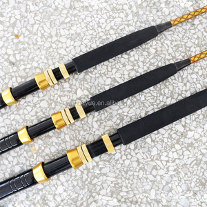 100-130lbs Lourd Solide En Fiber <span class=keywords><strong>De</strong></span> Verre Bateau Canne À Pêche - Product Image 4