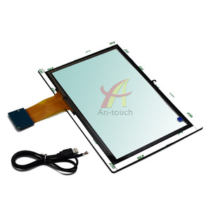 Antouch AC-C1336-10.1 10.1 inch G + G Ag Glass Bìa cảm ứng điện dung màn hình với USB điều khiển Màu đen 1-10 điểm cảm ứng - Product Image 6