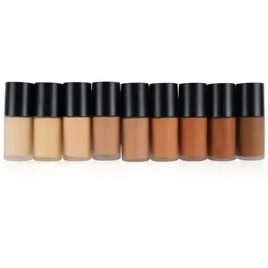 OEM Waterproof Makeup 12 colors Liquid Foundation For All Type Skin full coverage