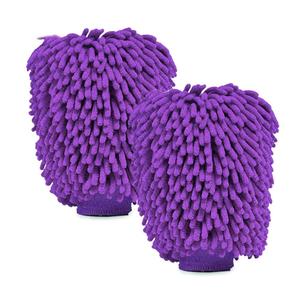 Manopla de limpieza de <span class=keywords><strong>coche</strong></span> de microfibra de chenilla con logotipo personalizado de alta calidad Manopla de lavado sin arañazos Premium para coches - Product Image 3