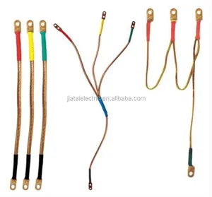 earthing leads or earth stick with ground wire or earth wire sets