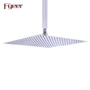 Fyer — pomme <span class=keywords><strong>de</strong></span> <span class=keywords><strong>douche</strong></span> Led, Ultra fine, en acier inoxydable, 16 pouces, bon marché, nouveau 2016 - Product Image 5
