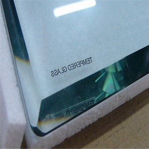 Panneau de <span class=keywords><strong>verre</strong></span> de sécurité <span class=keywords><strong>trempé</strong></span> perforé de 8 mm d'épaisseur pour vitrine, porte ou cloison - Product Image 4