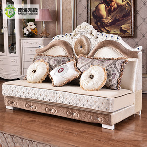 Muebles de Sala de Estar de Madera Tallada Estilo Antiguo Francés Europeo - Product Image 4