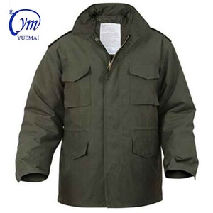 เสื้อแจ็คเก็ตป้องกันแบบมีซับใน สีเขียวมะกอก รุ่น M65 <span class=keywords><strong>Tactical</strong></span> <span class=keywords><strong>Jacket</strong></span> - Product Image 5
