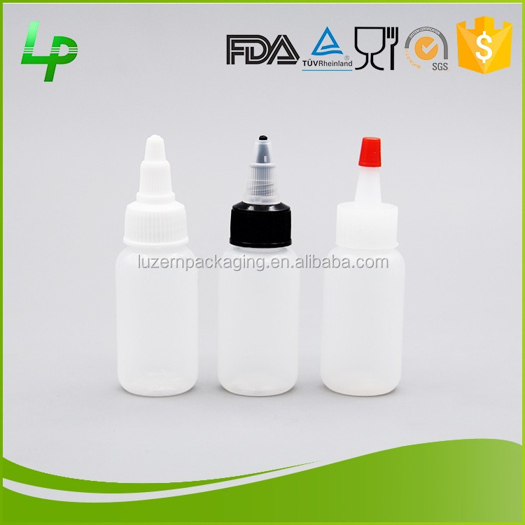 Китай Изготовление ПВД 30 мл Пластиковые Сожмите Томатный Соус Бутылки