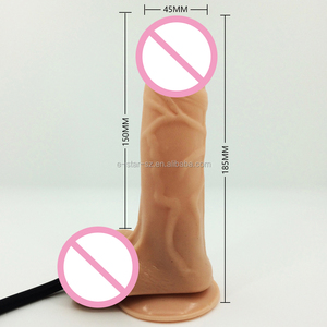 Gode gonflable de jouets sexuels de pénis de silicone pour la femme - Product Image 4