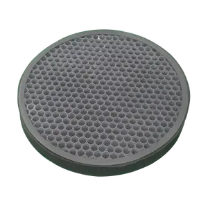 custom cardboard frame round silver ion filter honeycomb active carbon composite air filter