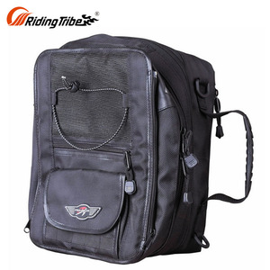 Moto mejor impermeable dual Sport cuero grande motocicleta duro duffel bolsa de cola - Product Image 1