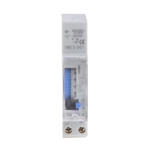 SUL180a <span class=keywords><strong>15</strong></span> <span class=keywords><strong>minutos</strong></span> <span class=keywords><strong>temporizador</strong></span> mecánico 24 horas programable carril Din <span class=keywords><strong>temporizador</strong></span> interruptor <span class=keywords><strong>de</strong></span> tiempo <span class=keywords><strong>de</strong></span> medición <span class=keywords><strong>de</strong></span> instrumentos <span class=keywords><strong>de</strong></span> análisis - Product Image 1