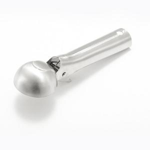 ที่ตัก<span class=keywords><strong>ไอ</strong></span>ศครีมสแตนเลสพร้อมทริกเกอร์,ช้อนแตงโมโลหะระดับพรีเมียมสไตล์พื้นฐาน - Product Image 4