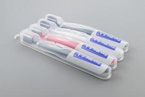 Xiner — paquet de <span class=keywords><strong>brosse</strong></span> à dents avec étui <span class=keywords><strong>pliable</strong></span> PP, <span class=keywords><strong>brosse</strong></span> à dents pour randonnée et voyage, contenant à poils coniques coniques, de xunda - Product Image 5
