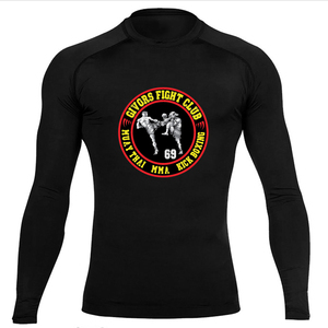 Tùy chỉnh Rashguard cho Người Đàn Ông Chiến Đấu Câu Lạc Bộ Đấm Bốc Thể Hình Phát Ban bảo vệ In Ấn Của Bạn Logo Nhanh Chóng Khô Phù Hợp Với Yoga Áo Sơ Mi Chạy Hàng Đầu - Product Image 5