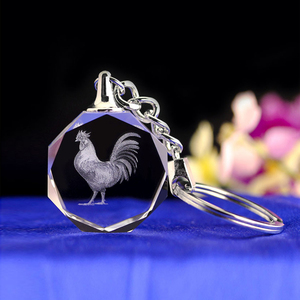 Cheap Wholesale Crystal Keyring Custom 3D Laser <strong>Engraved</strong> logo Crystal <strong>Key</strong> <strong>Rings</strong> - Product Image 4