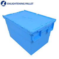 Boîte de transport logistique en plastique PP 100% de haute qualité avec couvercles Prix