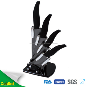 Inicio colecciones de 4 unids <span class=keywords><strong>cuchillos</strong></span> de cerámica <span class=keywords><strong>set</strong></span> de <span class=keywords><strong>cuchillos</strong></span> de cerámica china conjunto hoja negro cuchillo de cerámica - Product Image 3