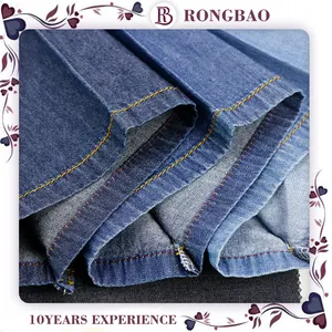 Estilo Grande Quintal 100% Algodão Fornecedor Local Filhos de Vestuário Tecido Denim Para Jeans