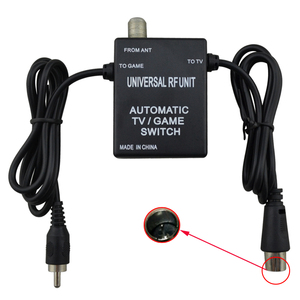 Adattatore Universale RF <span class=keywords><strong>3</strong></span> in 1 per Commutazione Automatica di Giochi TV per <span class=keywords><strong>Nintendo</strong></span> NES, SNES e SEGA Genesis 1 - Product Image 2