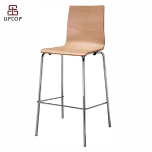 (SP-BS212) <span class=keywords><strong>Sillas</strong></span> Altas Modernas de Madera Curvada <span class=keywords><strong>para</strong></span> <span class=keywords><strong>Barra</strong></span> de Desayuno - Product Image 1
