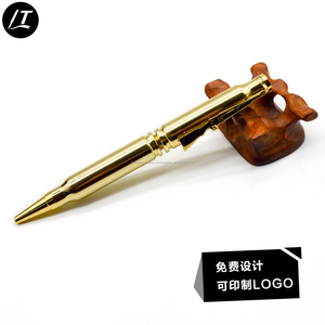 Cobre nuevo diseño 2018 color latón metal pluma bala tubo grueso plumas - Product Image 1