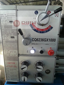 เครื่องกลึงโลหะแนวนอนอเนกประสงค์ความแม่นยำสูง <span class=keywords><strong>DIJIN</strong></span> CQ6236 ขนาด 360 มม. มอเตอร์ 1.5 กิโลวัตต์ สำหรับงานปานกลาง รับประกัน 1 ปี ไม่ใช่ของมือสอง - Product Image 3