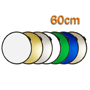 7 en 1 60CM <span class=keywords><strong>Réflecteur</strong></span> <span class=keywords><strong>Photo</strong></span> Studio Accessoires <span class=keywords><strong>Pliable</strong></span> Réflecteurs De Lumière Photographie <span class=keywords><strong>Réflecteur</strong></span> 7 Couleurs - Product Image 4