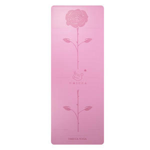 <span class=keywords><strong>Amazon</strong></span> Venta caliente decorativo Rosa Yoga Mat Taiwán venta al por mayor de goma de movimiento Yoga Mat - Product Image 4