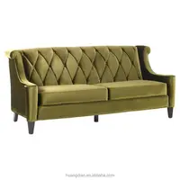 Марокканский диван, русская мебель, зеленая бархатная деловая мебель