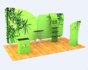 Estantes incluidos Soporte de exhibición de feria comercial para <span class=keywords><strong>Expo</strong></span> Show Equipo comercial de exposición de alta visibilidad - Product Image 3