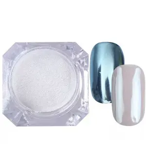 12 色镜面粉末镀铬镜面粉末用于指甲油，化妆品人体艺术