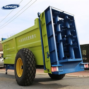 Tractor Aangedreven Mest Solids Organische Meststof Spreaders Muck Verspreiden Machines - Product Image 5