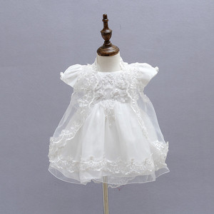 Robe de baptême <span class=keywords><strong>pour</strong></span> enfants, tenue de fête, <span class=keywords><strong>pour</strong></span> garçons et filles, petite robe allant jusqu'au 3 mois, motif dessin animé - Product Image 4