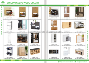 ตู้เสื้อผ้าไม้เมลามีน3ชุดพร้อมด้านหน้ามันวาวสูงสีดำ - Product Image 4