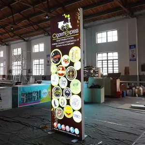 Yota 3ft X 10ft Aluminum Profile Fabric Textile Frame Double Sided LED Light <strong>Box</strong> - Product Image 2