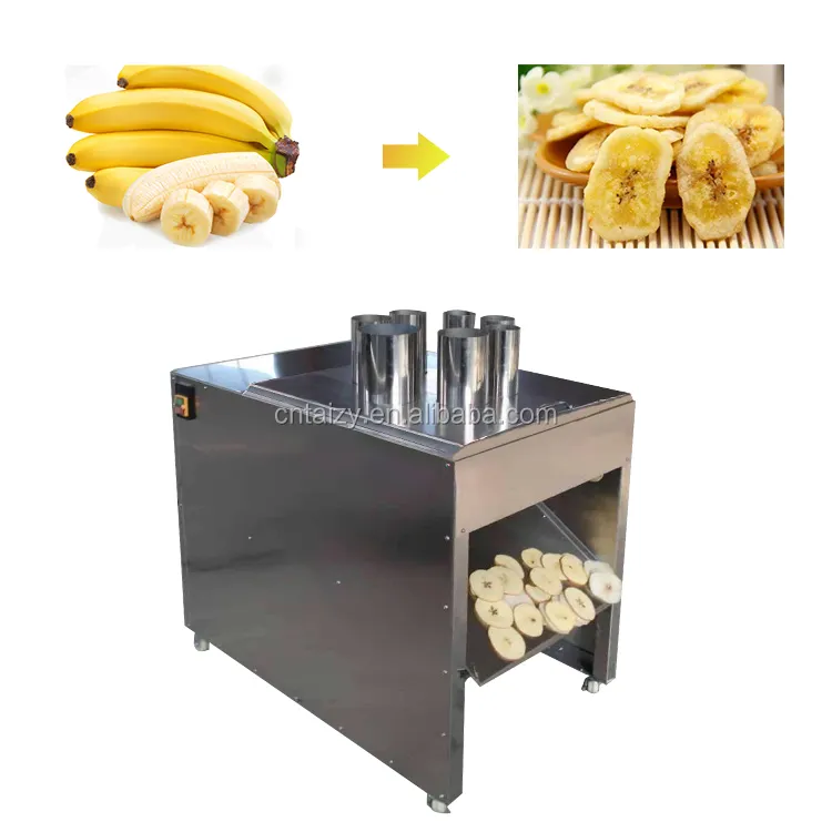 Máquina rebanadora de plátano, rebanadora de chips de plátano, máquina cortadora de chips de plátano filipino