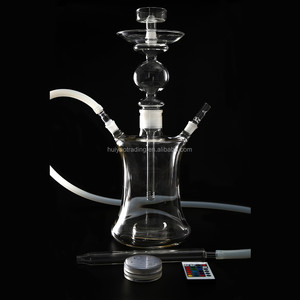 2021 USA popolare il vaso di vetro Led frutta narghilè acqua per Hokkah Shisha Sheesha - Product Image 5