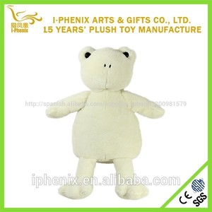 blanco loco <span class=keywords><strong>rana</strong></span> de peluche de juguete - Product Image 3