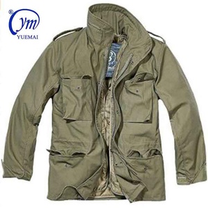เสื้อแจ็คเก็ตป้องกันแบบมีซับใน สีเขียวมะกอก รุ่น M65 <span class=keywords><strong>Tactical</strong></span> <span class=keywords><strong>Jacket</strong></span> - Product Image 4