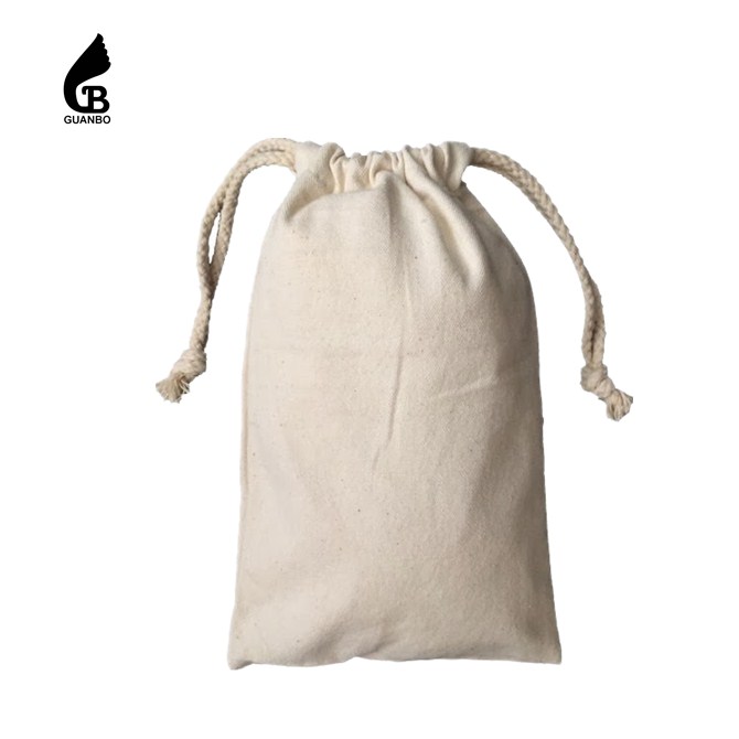 Хлопковая Сумка на шнурке с логотипом производителя